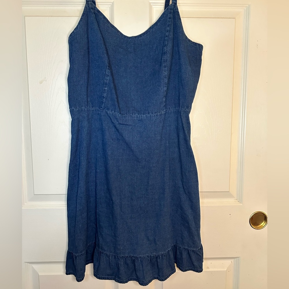 Old Navy, Blue Denim Dress, Size M